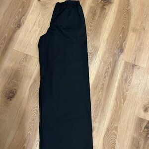 Staud Black Poplin Pant